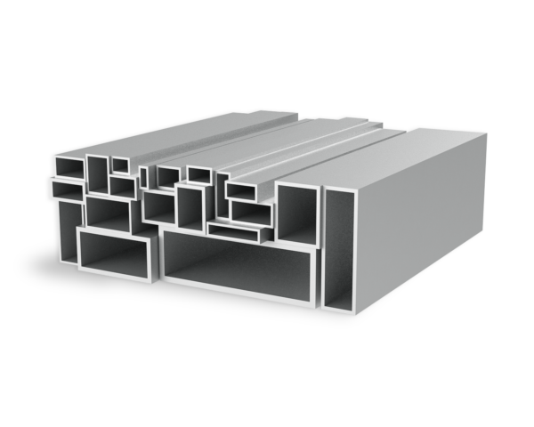 Stačiakampiai aliuminio vamzdžiai